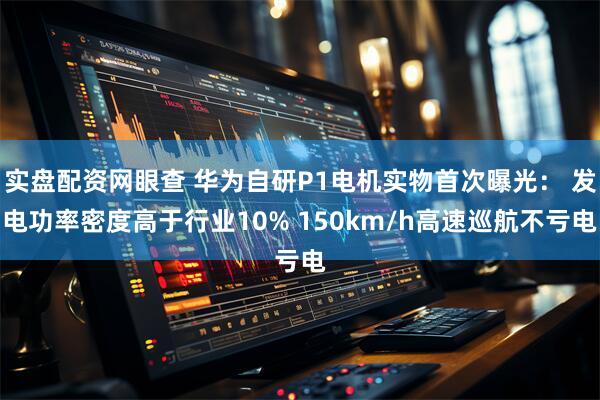 实盘配资网眼查 华为自研P1电机实物首次曝光: 发电功率密度高于行业10% 150km/h高速巡航不亏电